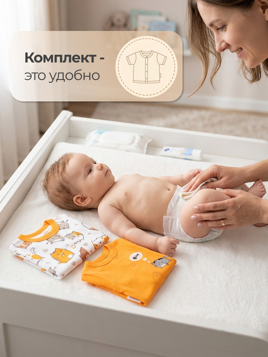 Кофточка 2 шт Эскимо 16-203 - фото 3