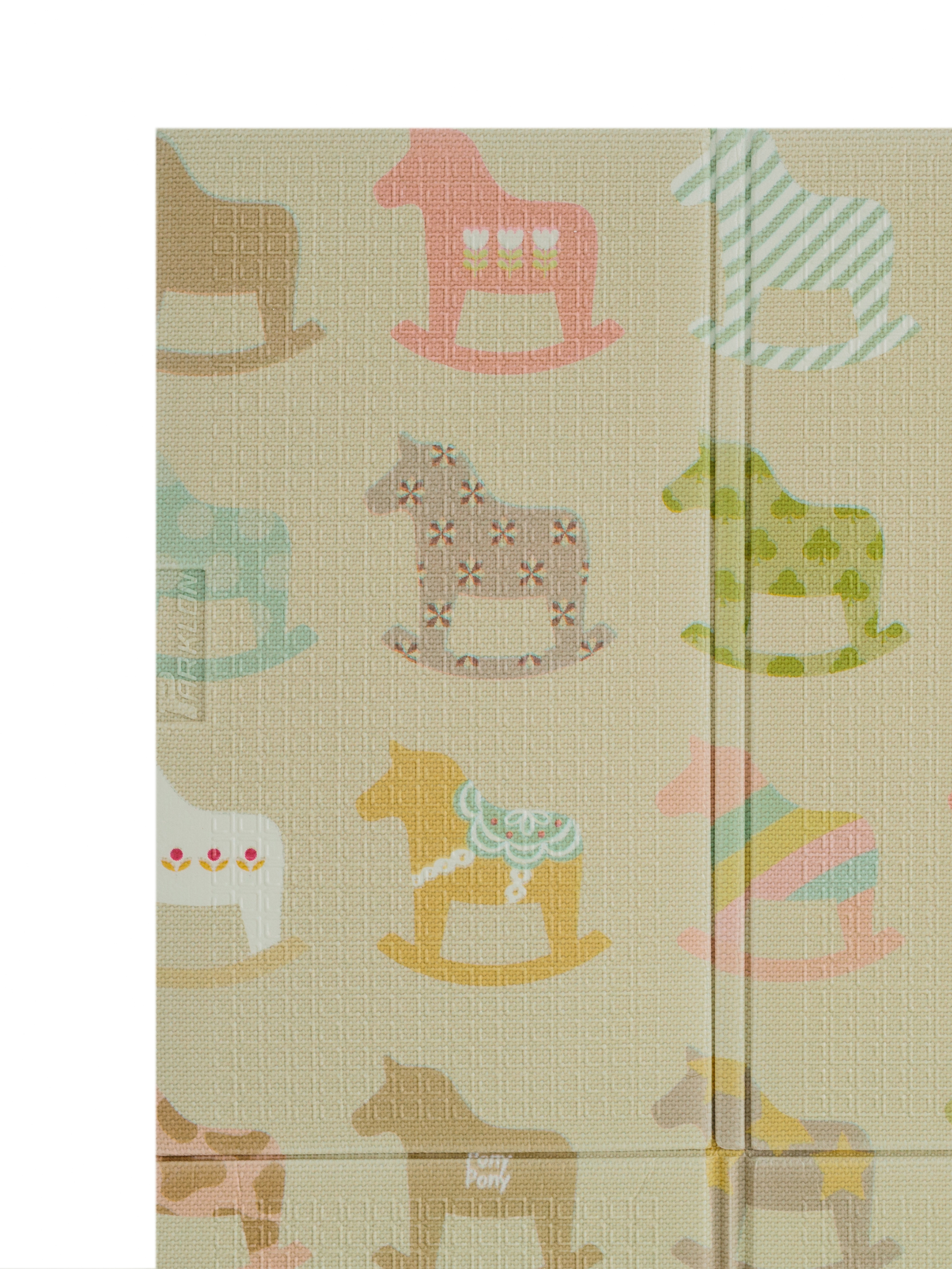 Детский складной коврик Parklon Деревянные лошадки 140 x 200 см - фото 9