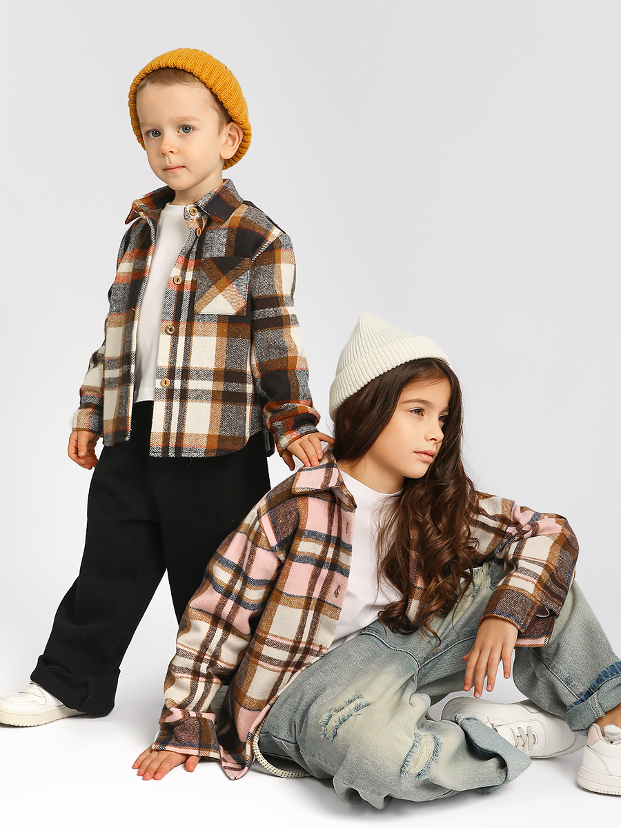 Рубашка Соль и Перец SP1510сине/коричневый - фото 2