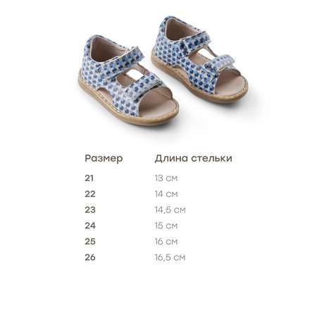 Сандалии Happy Baby
