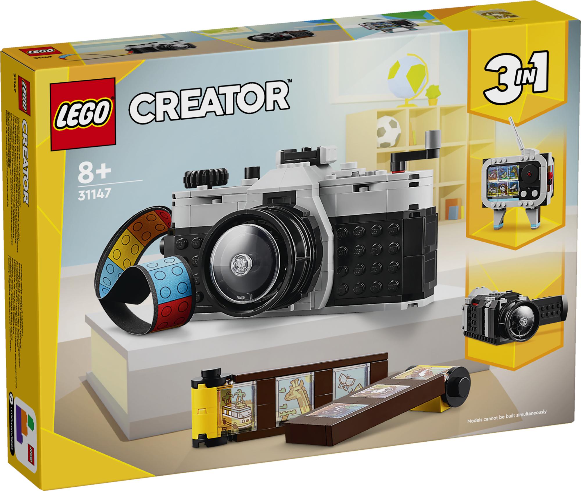Конструктор LEGO Creator Ретро камера блочный - фото 3