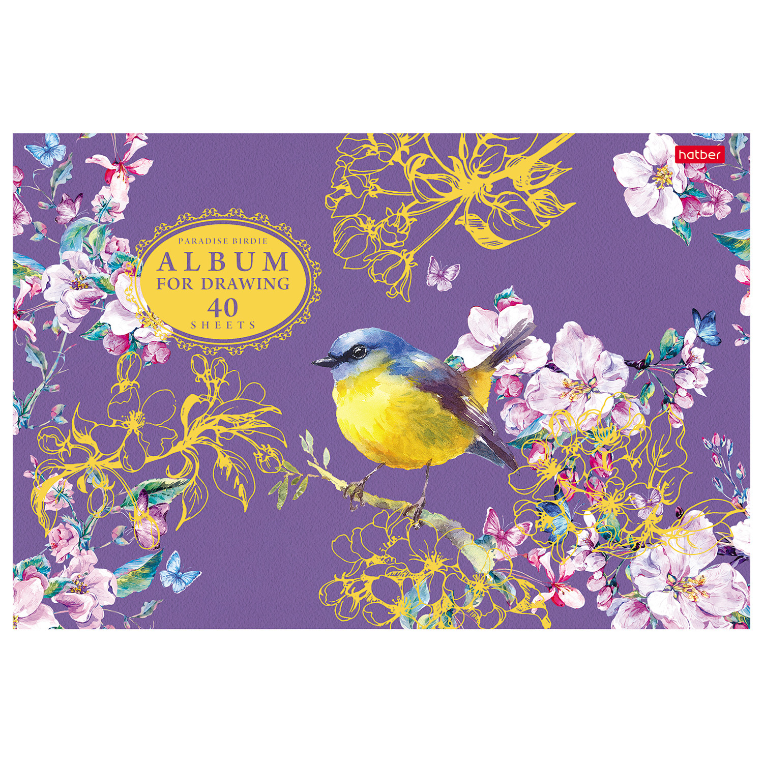 Альбом Hatber А4 40 лист. в ассортименте - фото 3