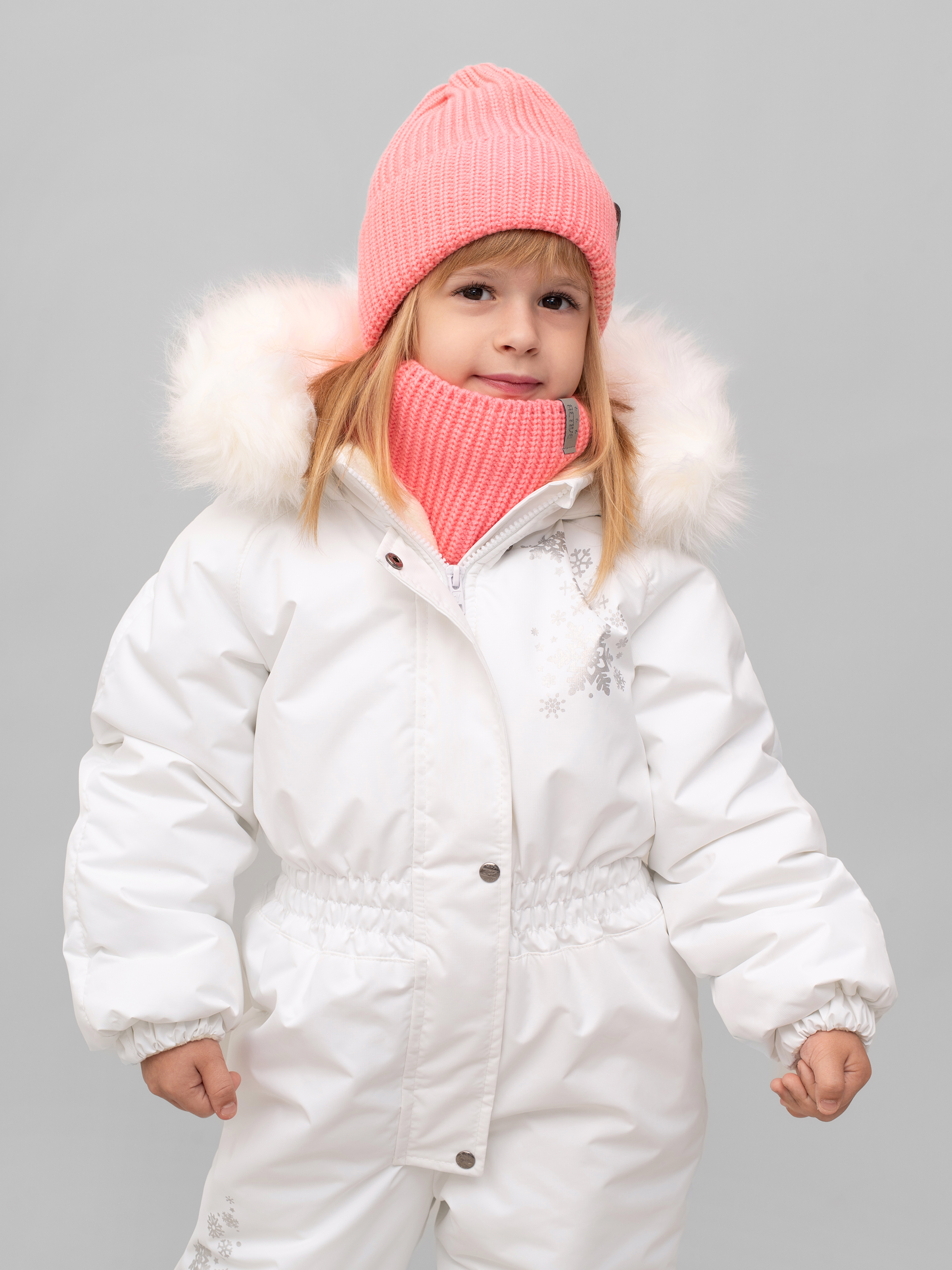 Комбинезон Arctic kids 30-019/1 белый - фото 31