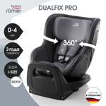 Автокресло Britax Roemer Dualfix Pro Midnight Grey Isofix 0+/1 (0-18 кг) серый