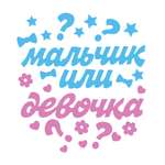Наклейки HAPPY Девочка или мальчик