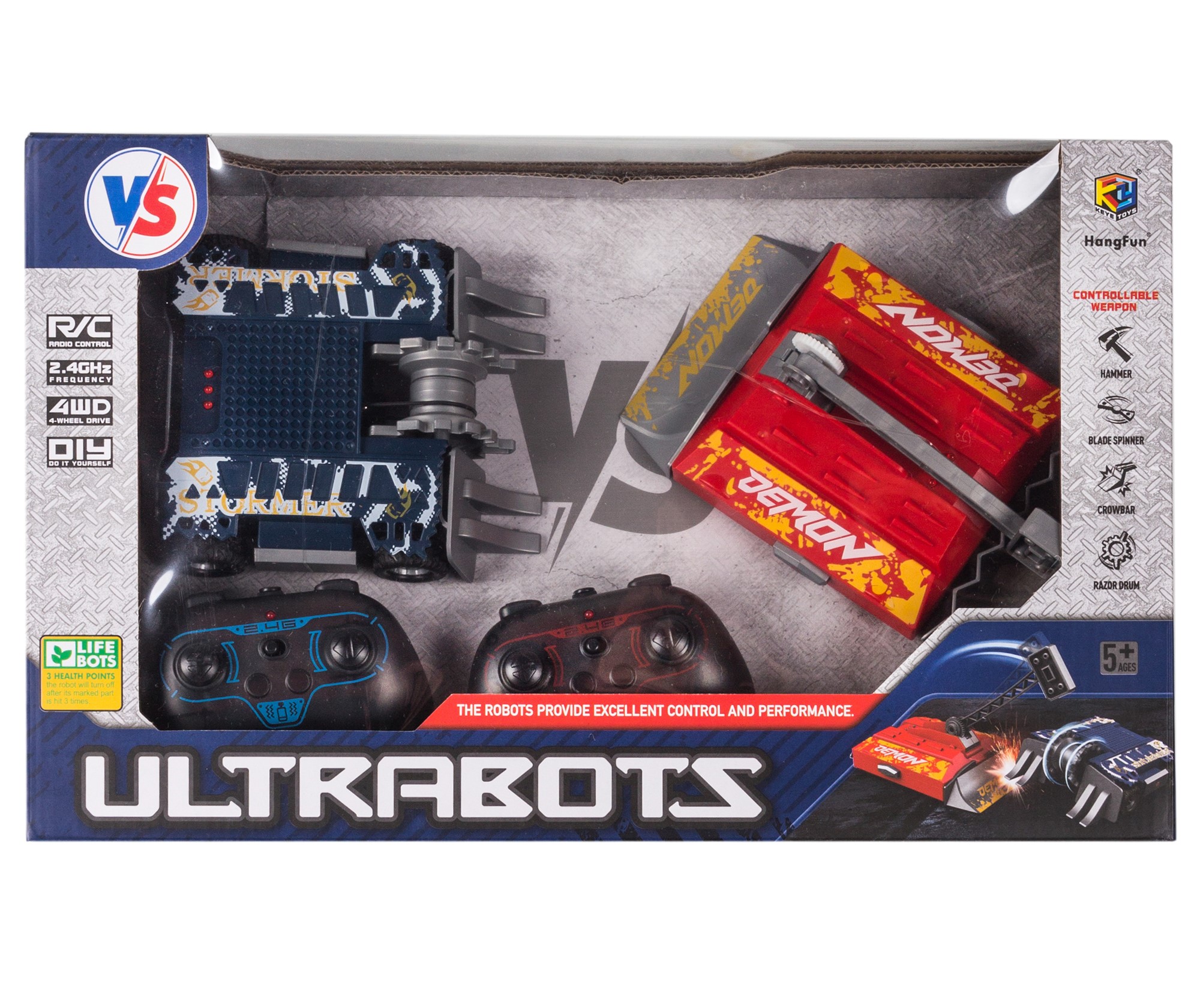 Робот РУ ULTRA BOTS набор из 2шт Штурмовик и Демон - фото 3