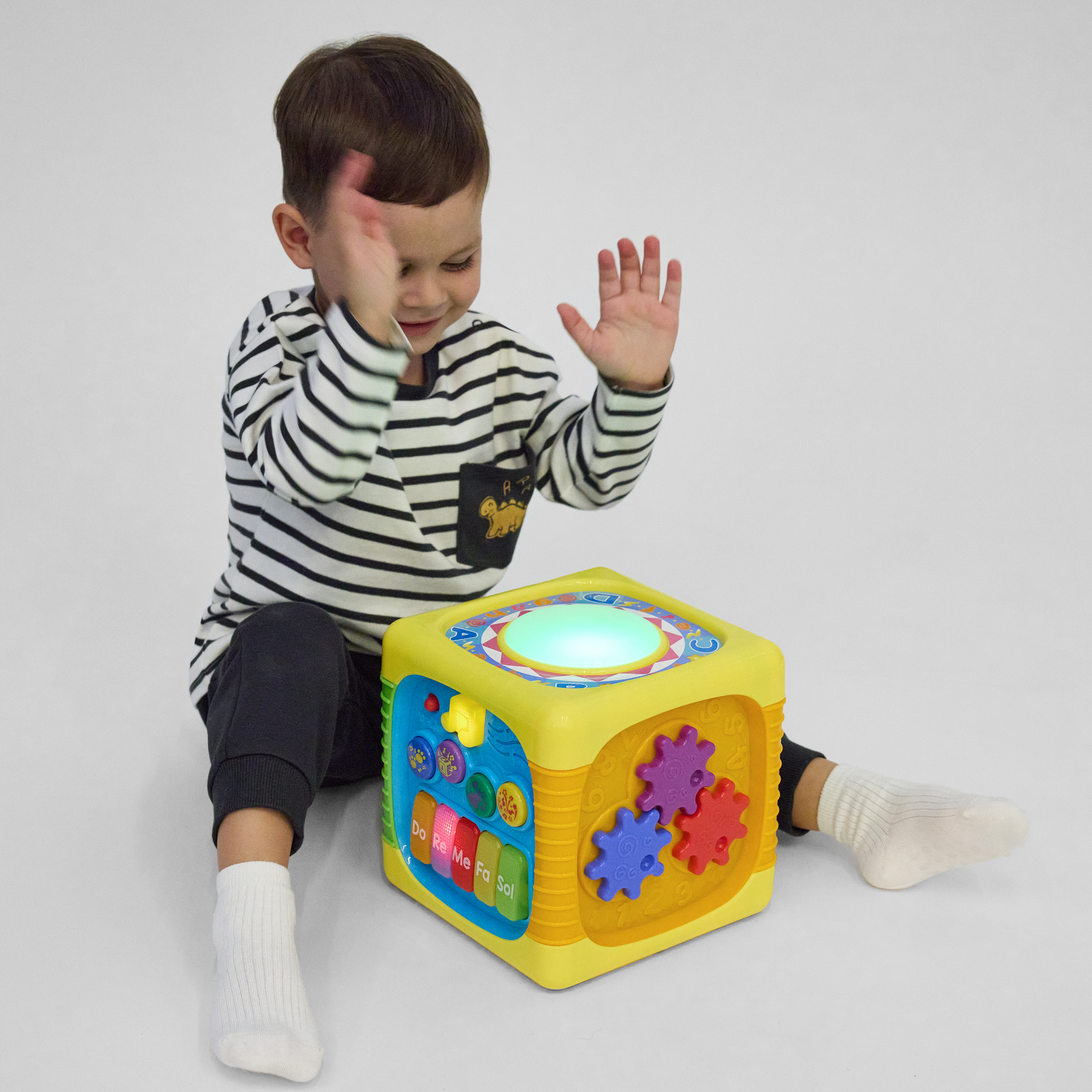 Игрушка BabyGo развивающий центр Кубик - фото 3