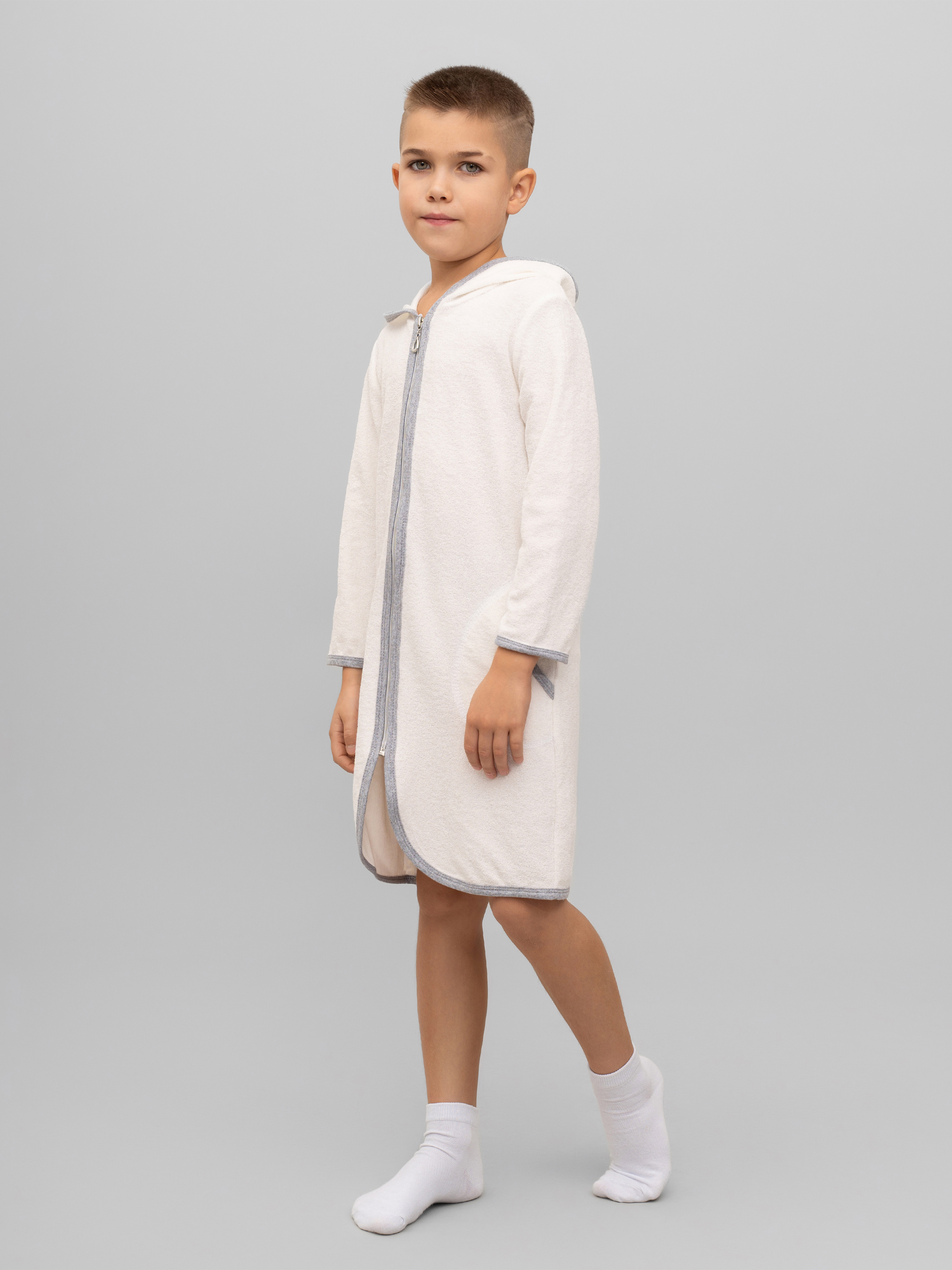 Халат Утенок 906 молочный - фото 9