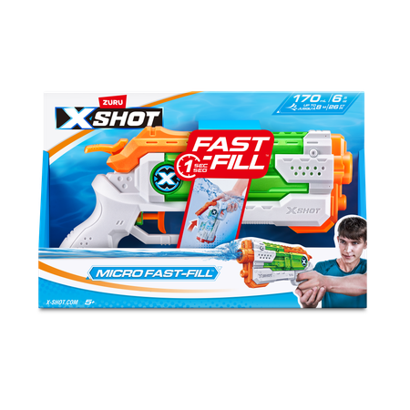 Бластер водный Zuru XSHOT  Fast Fill Water Фаст Филл Микро