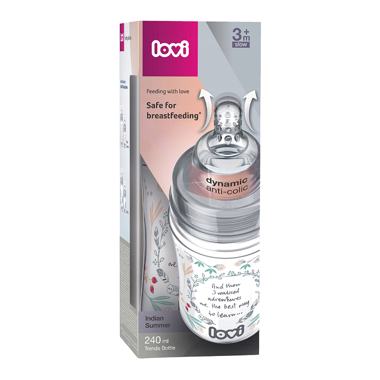 Бутылочка LOVI Anti-Colic 240 мл - фото 2
