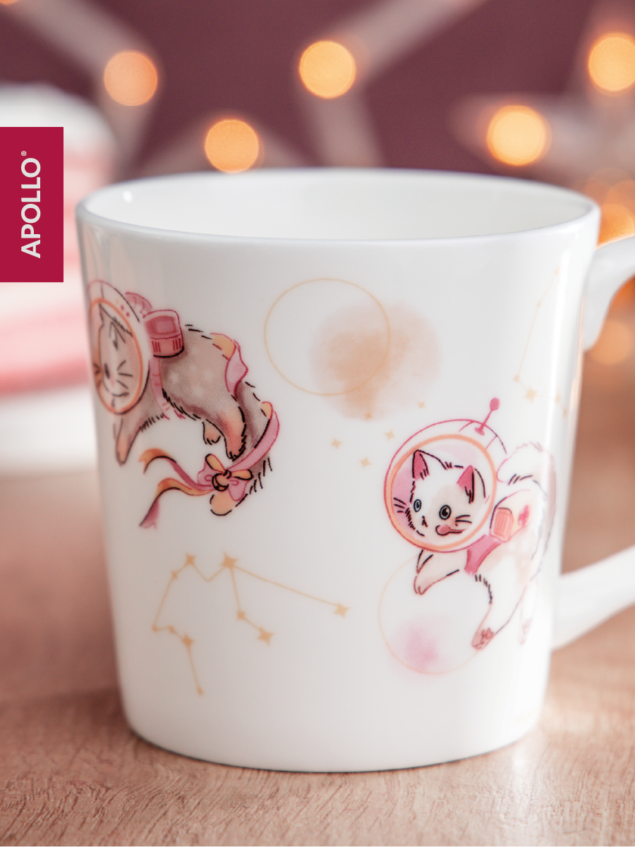 Кружка APOLLO розовый - фото 8