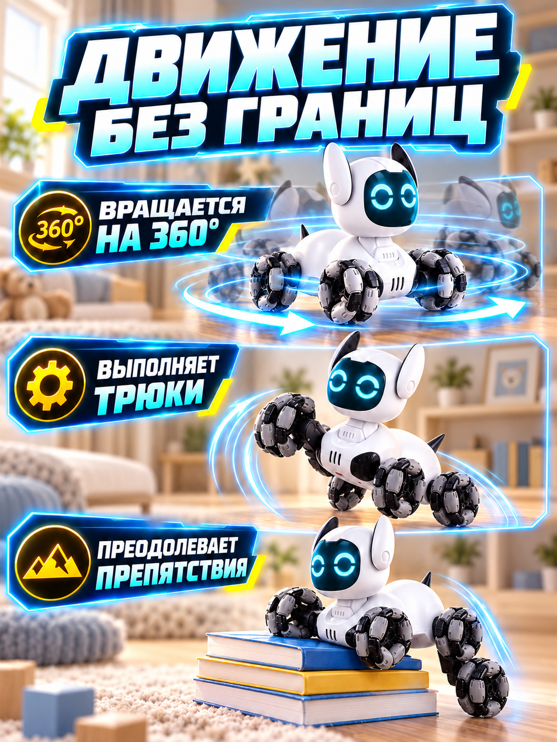 Робот РУ Smart Baby Робопес - фото 2