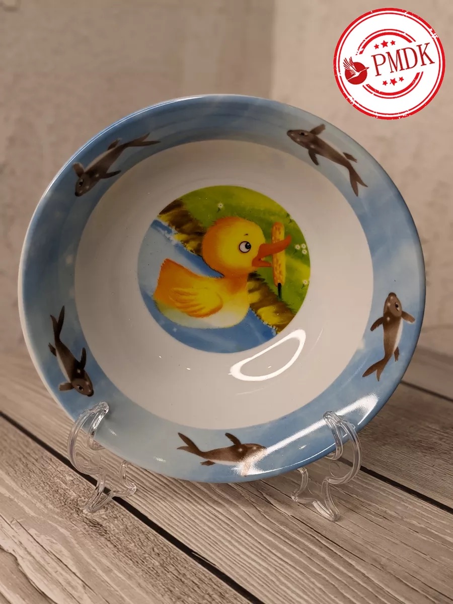 Набор детской посуды Daniks C489 Белочка и утка - фото 9