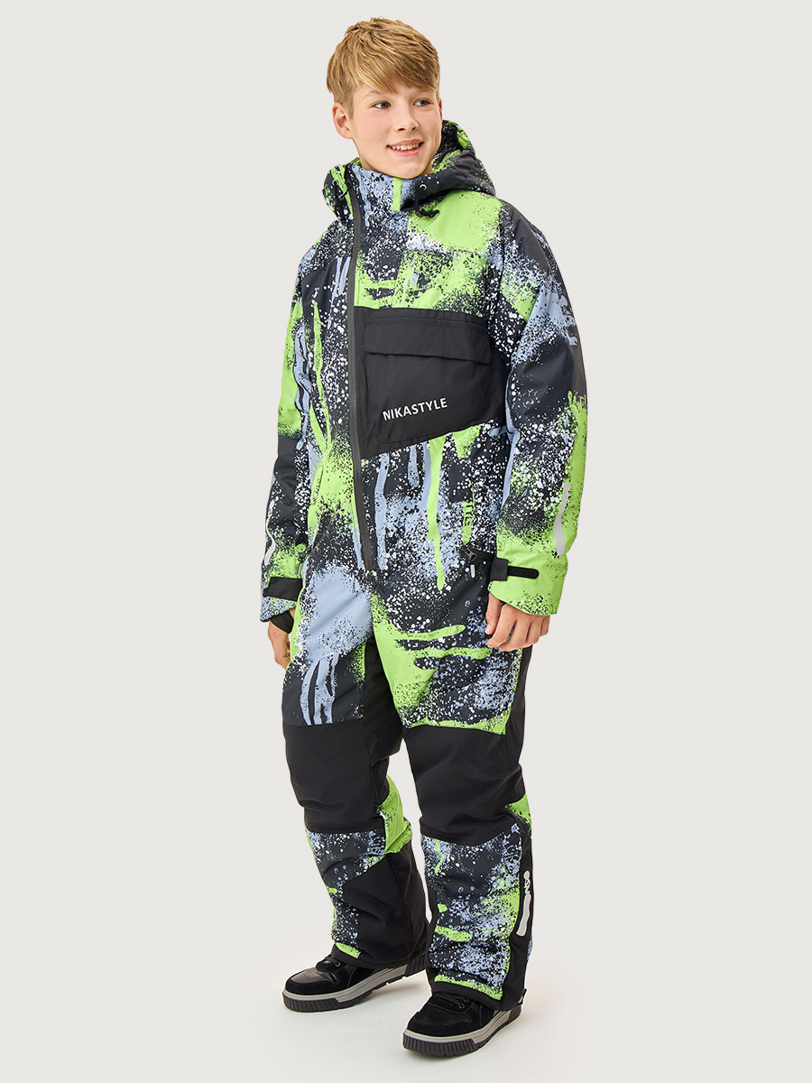 Изображение товара Горнолыжный комбинезон NIKASTYLE 164 для мальчика утепленный мембранный