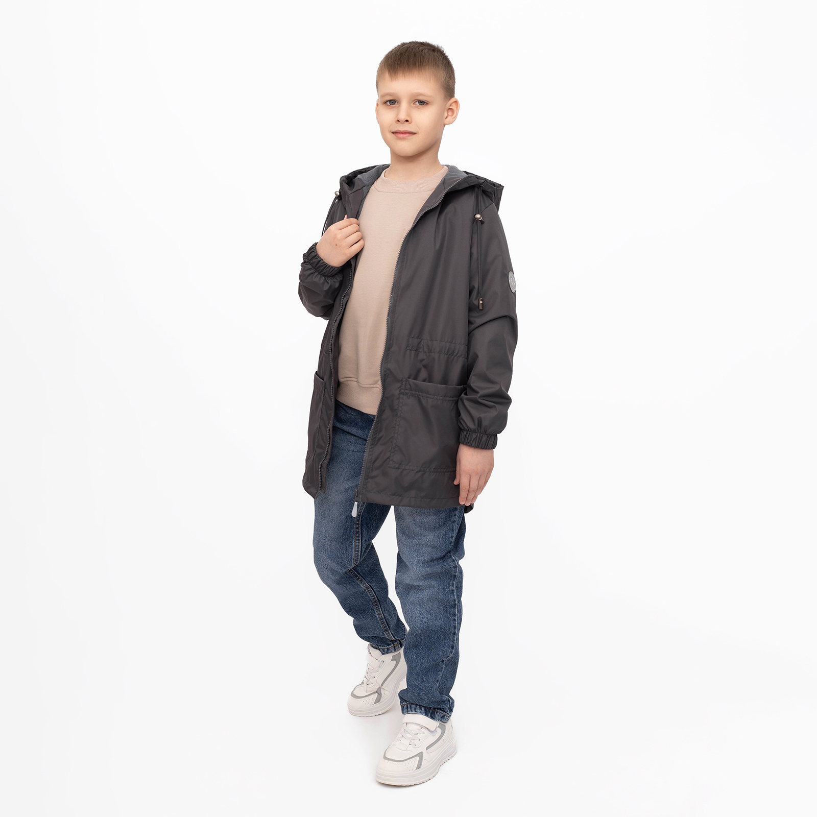 Ветровка Arctic kids 20-022 серый - фото 13