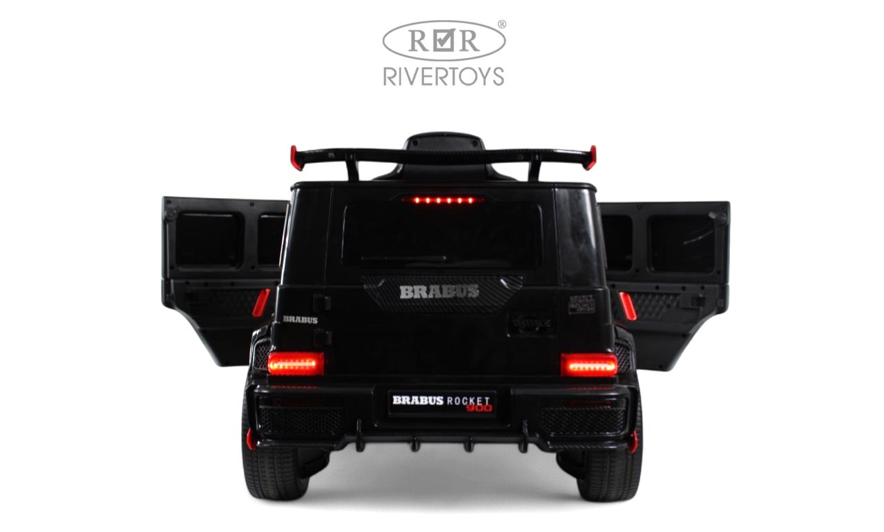 Электромобиль RIVERTOYS Mercedes Z777ZZ-BLACK С пультом ДУ - фото 6