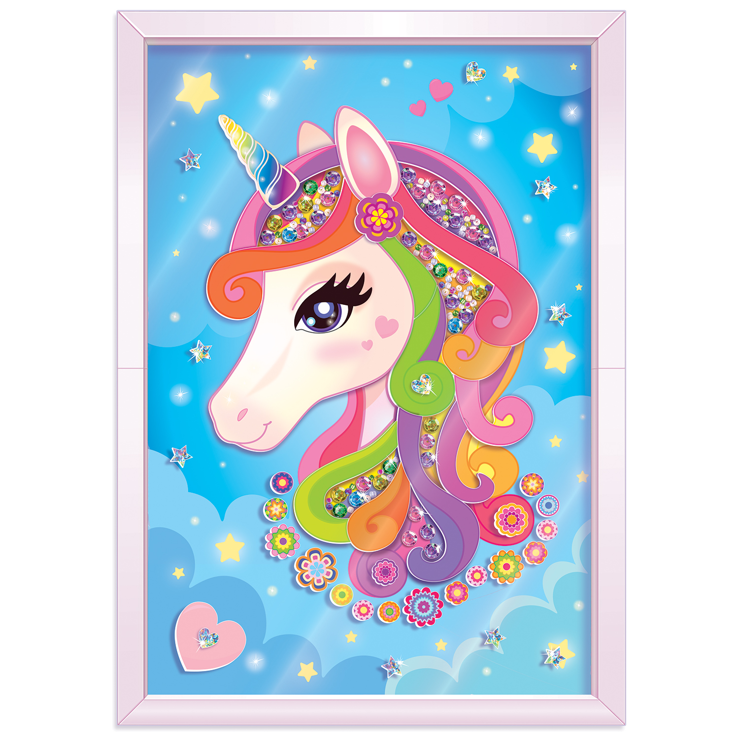 Картина из страз КЛЕVЕР Единорог-звезда - фото 2
