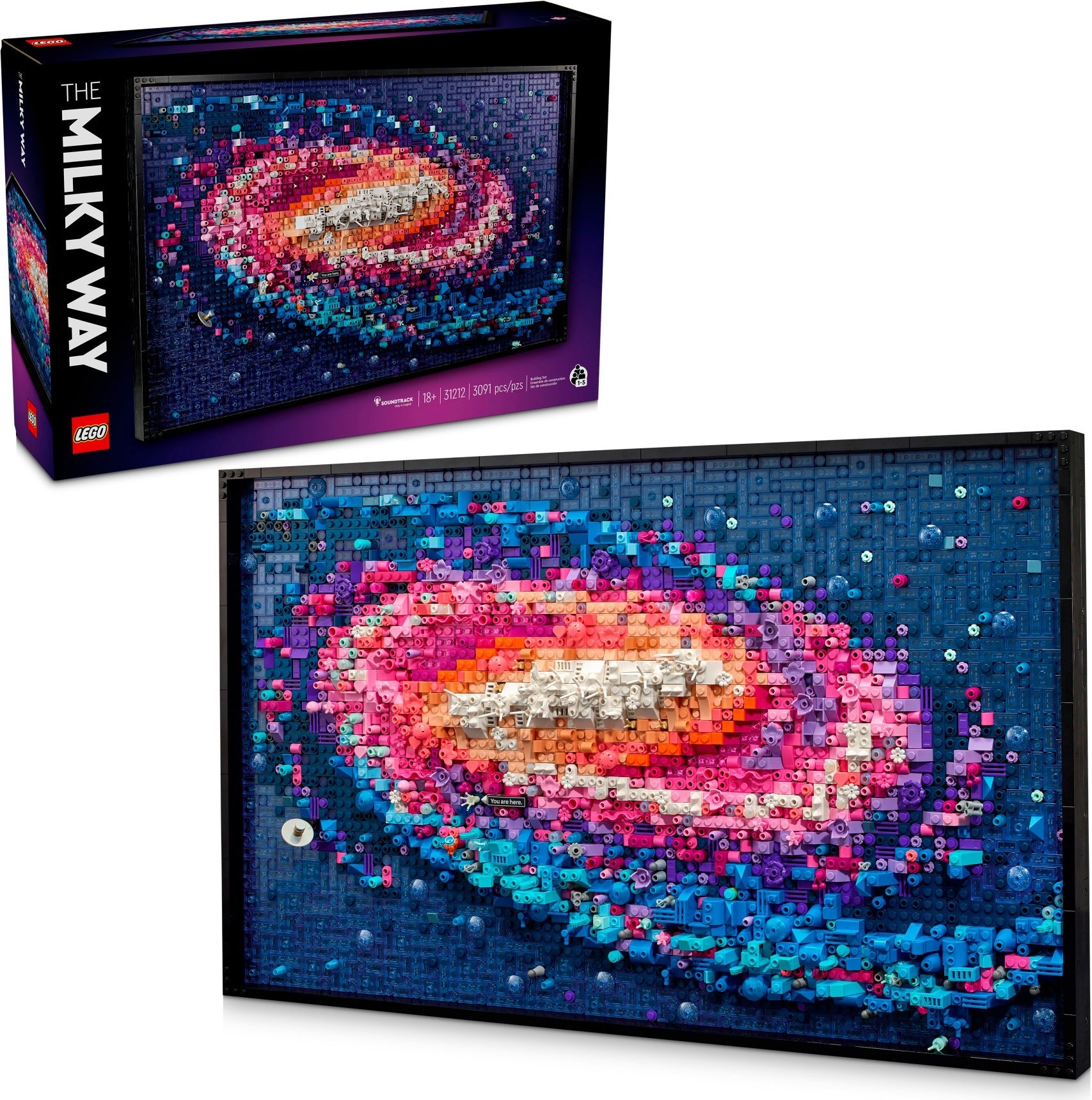 Конструктор LEGO Art 31212 3091 дет. - фото 1