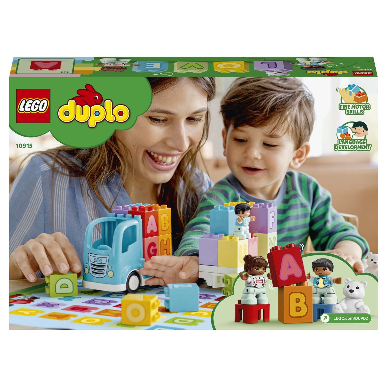 Конструктор LEGO DUPLO Грузовик Алфавит - фото 3