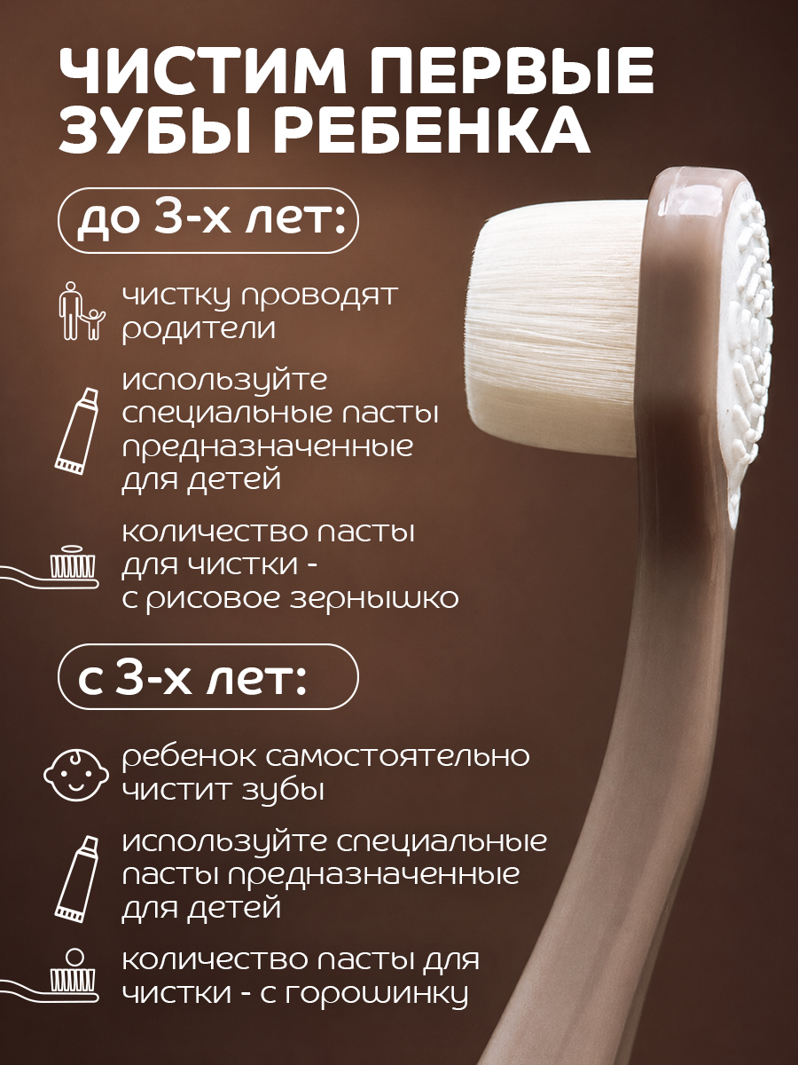 Зубная щетка классическая Lubby от 4 мес. - фото 6