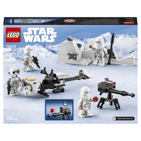 Конструктор LEGO Star Wars Snowtrooper Battle Pack блочный