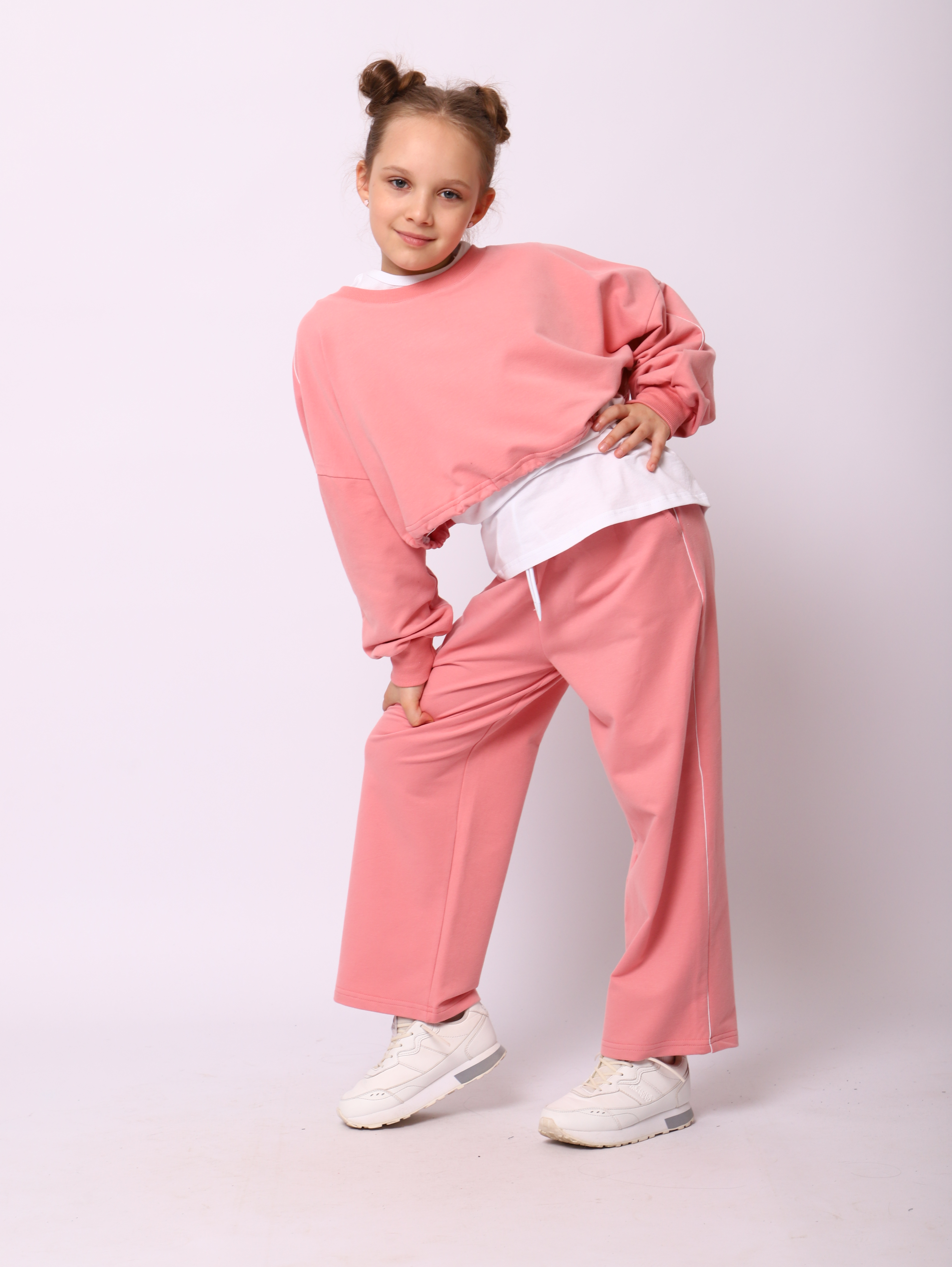 Костюм ЛАДОШКИ Костюм Алексия персиковый - фото 1