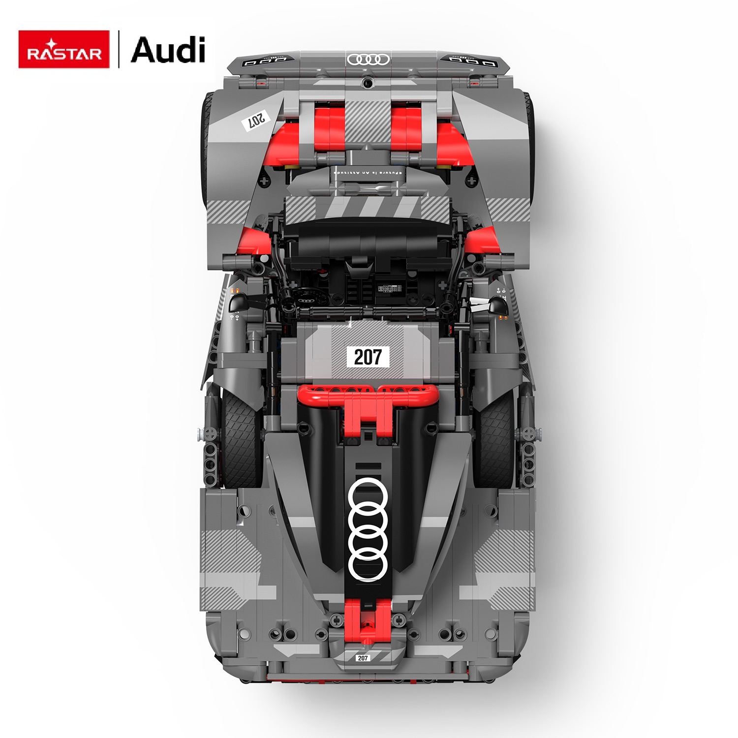 Конструктор Rastar Audi RS блочный - фото 5