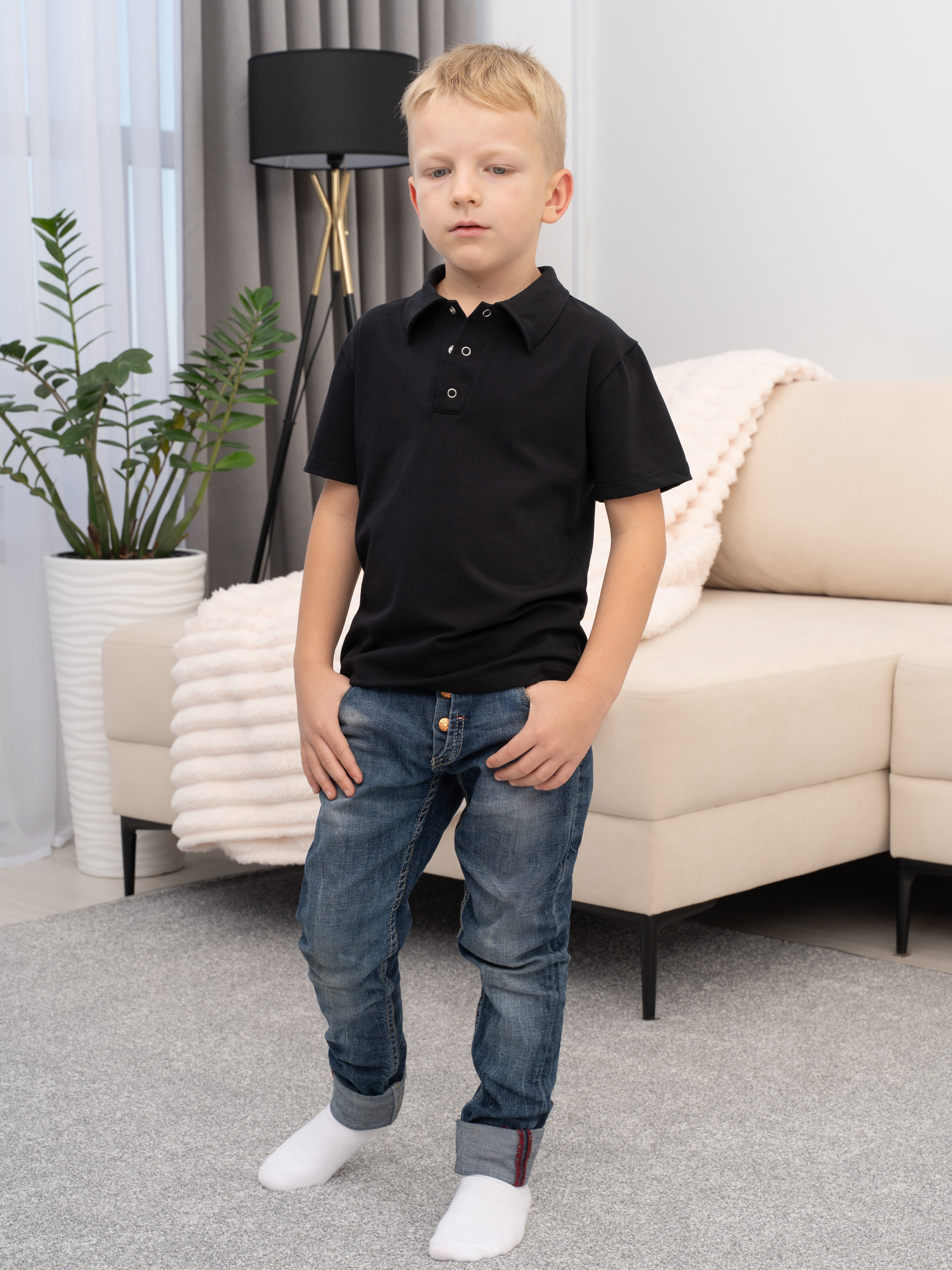 Поло Утенок 659 черный - фото 2