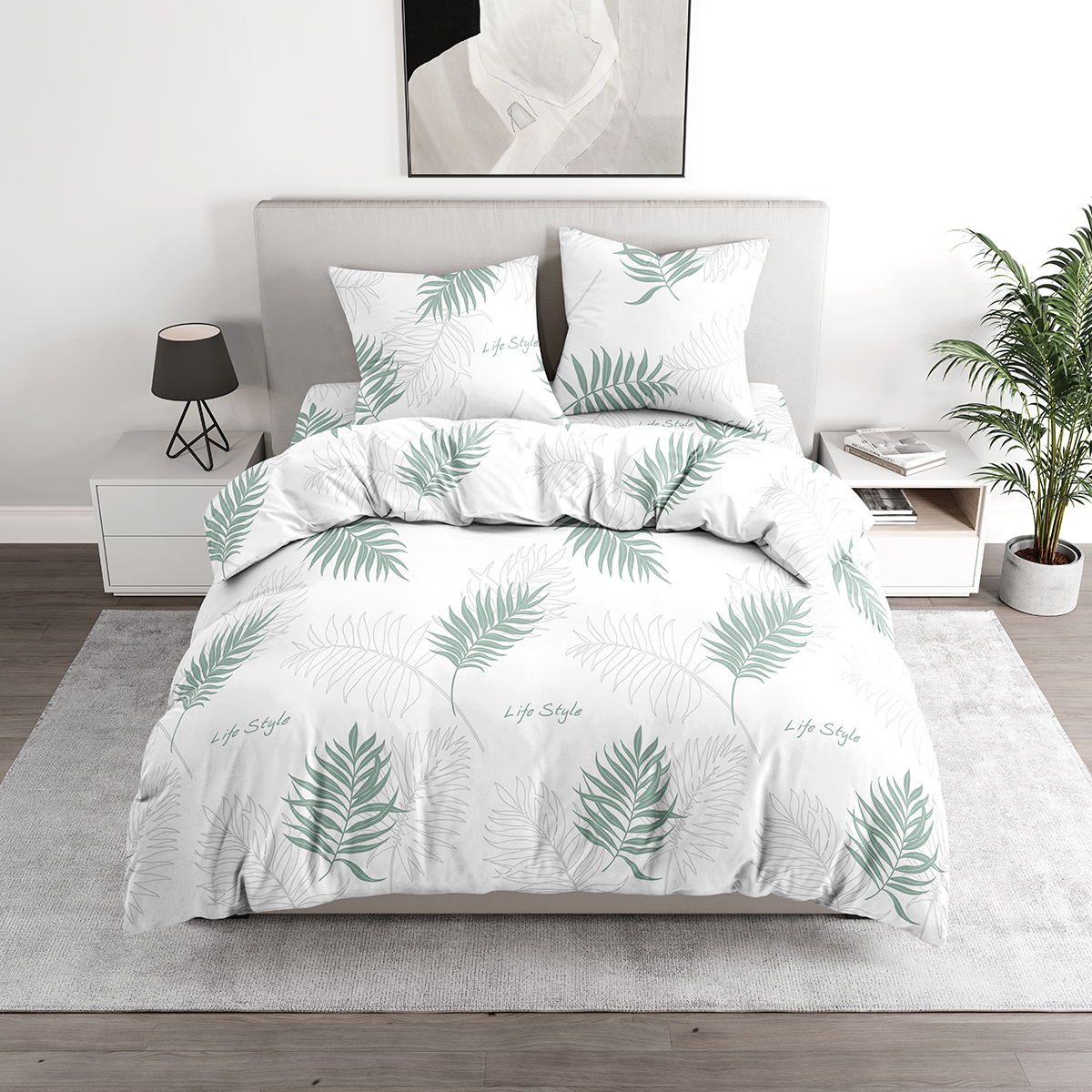 Комплект постельного белья BRAVO Диса полутораспальный 4 предм. - фото 9