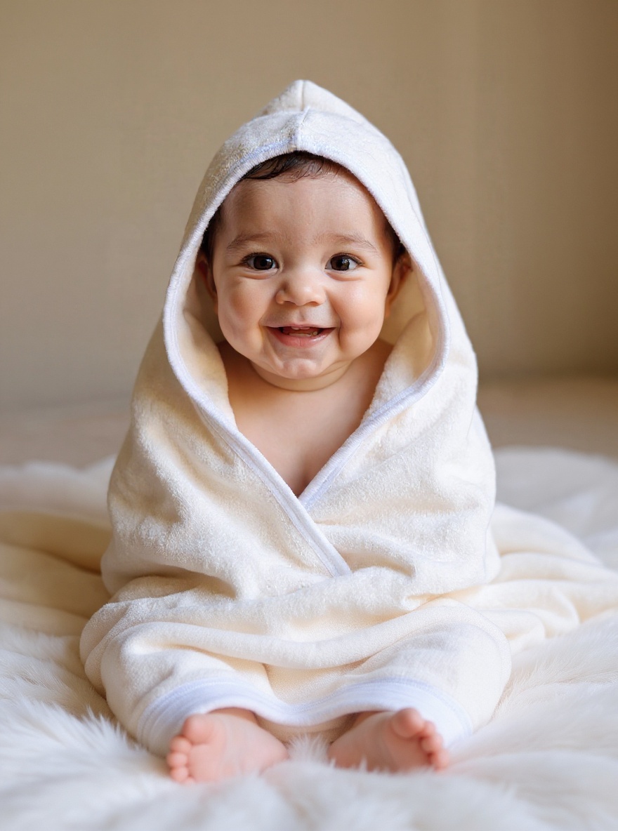 Полотенце KiMMi Baby 90 x 90 см 2 шт 90 x 90 см 2 шт. - фото 2