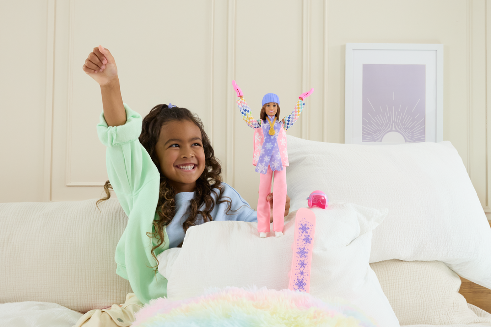 Кукла модельная Barbie Сноубордистка JKF78 JKF78 - фото 8