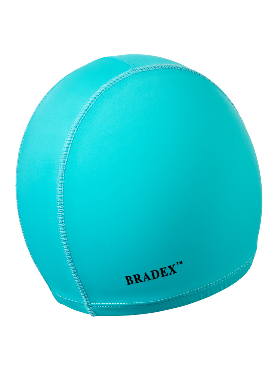 Шапочка для плавания BRADEX тканевая взрослая - фото 8