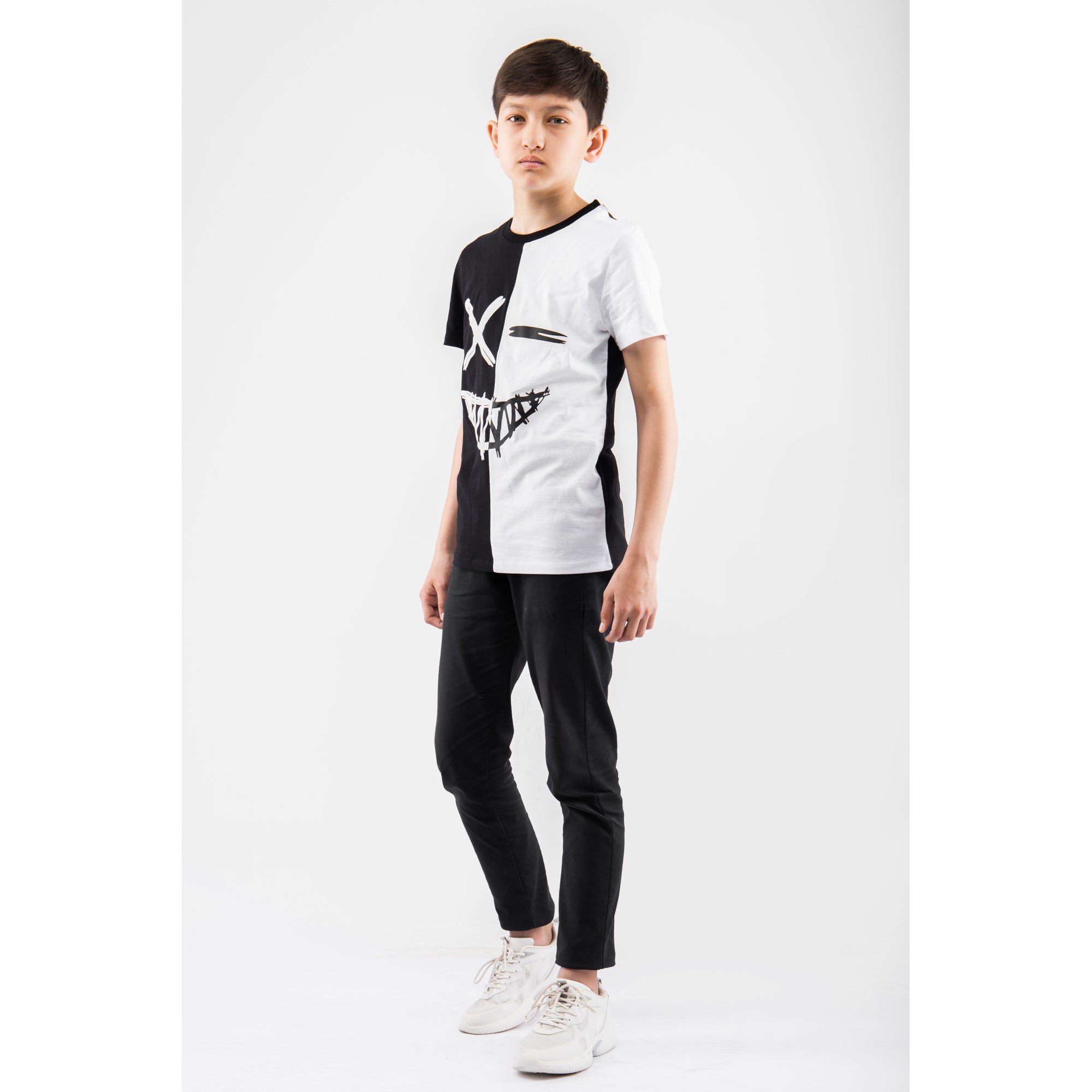 Футболка LELO kids LELO-467 cerniy-beliy - фото 4