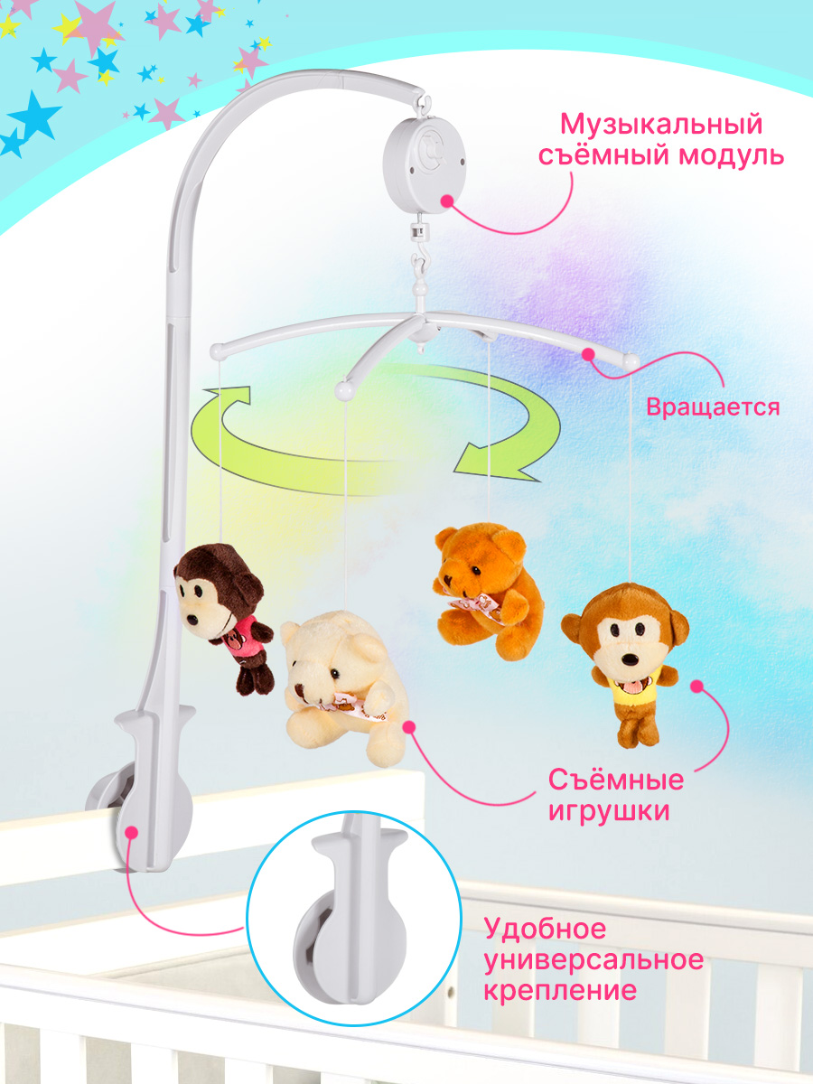 Мобиль Mioshi Лучшие друзья - фото 2