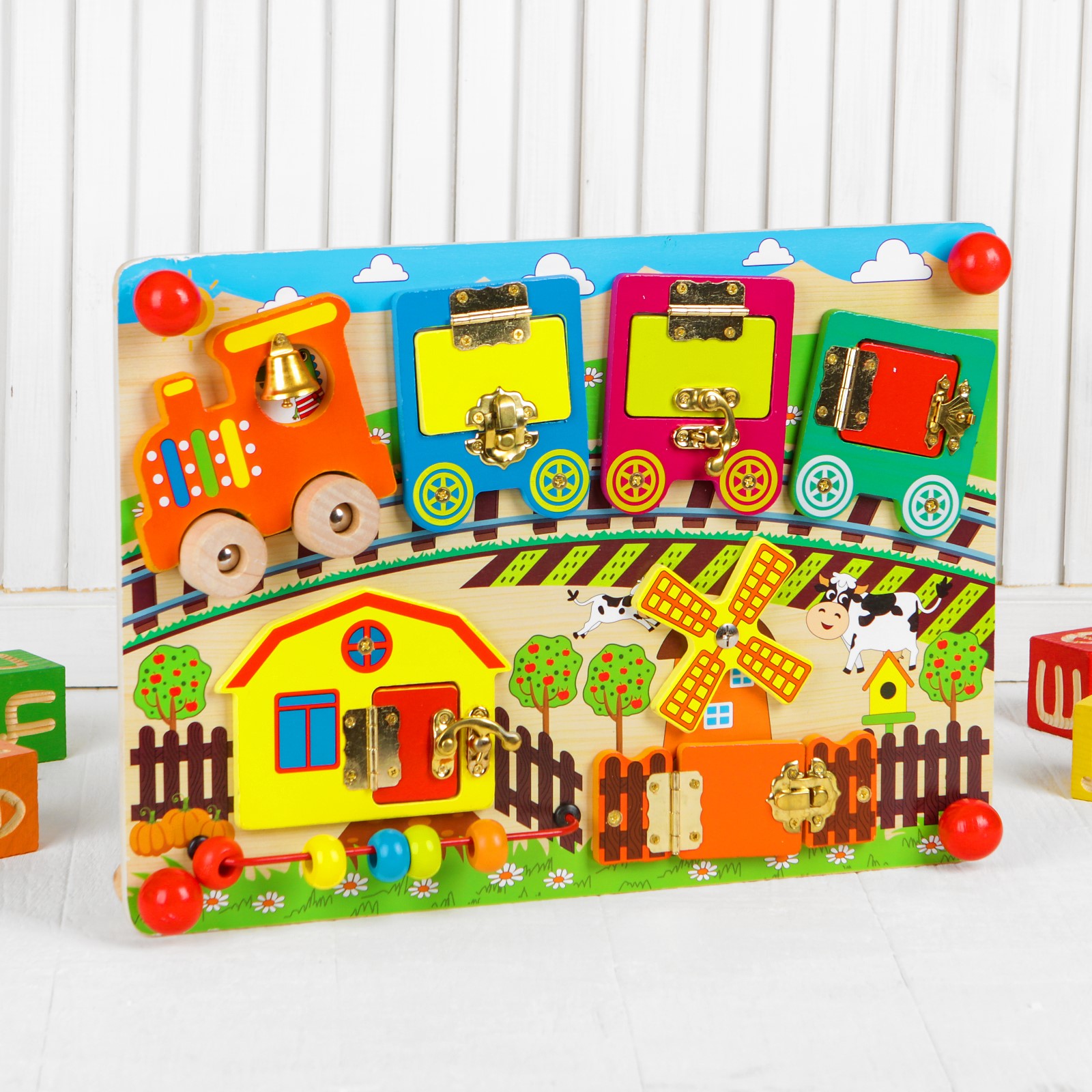 Игрушка Sima-Land бизиборд - фото 1