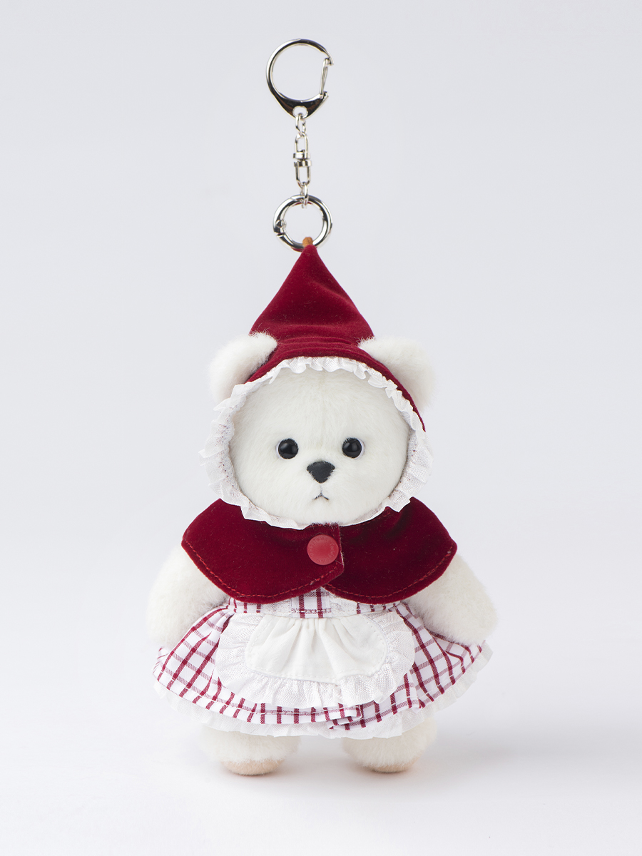 Мягкая игрушка TeddyTales Медведь Красная шапочка - фото 3