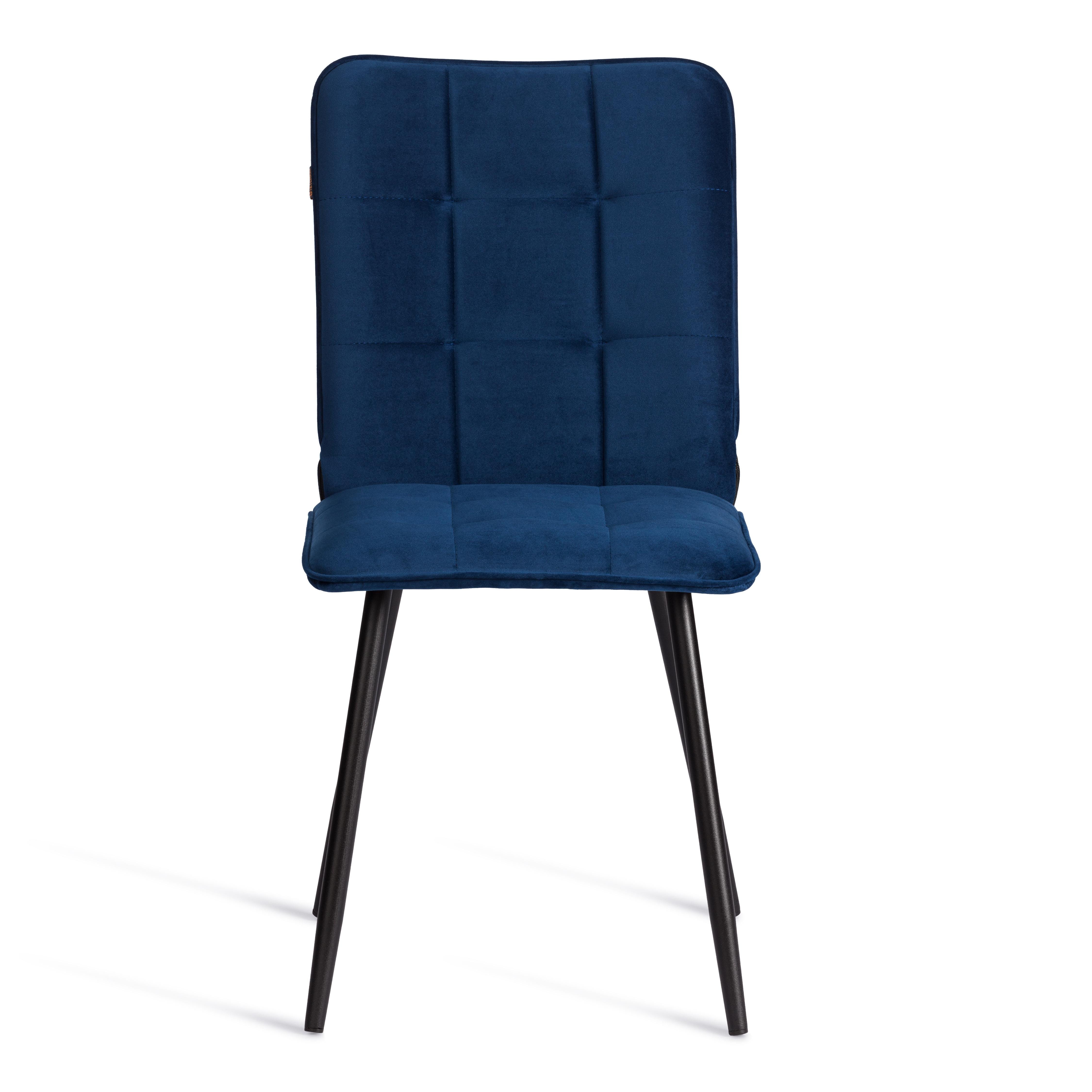 Стул TETCHAIR Bari LT велюр синий - фото 16