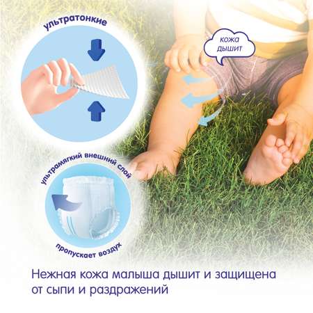 Трусики MANU ультратонкие XL (12-17 кг) 54 шт.
