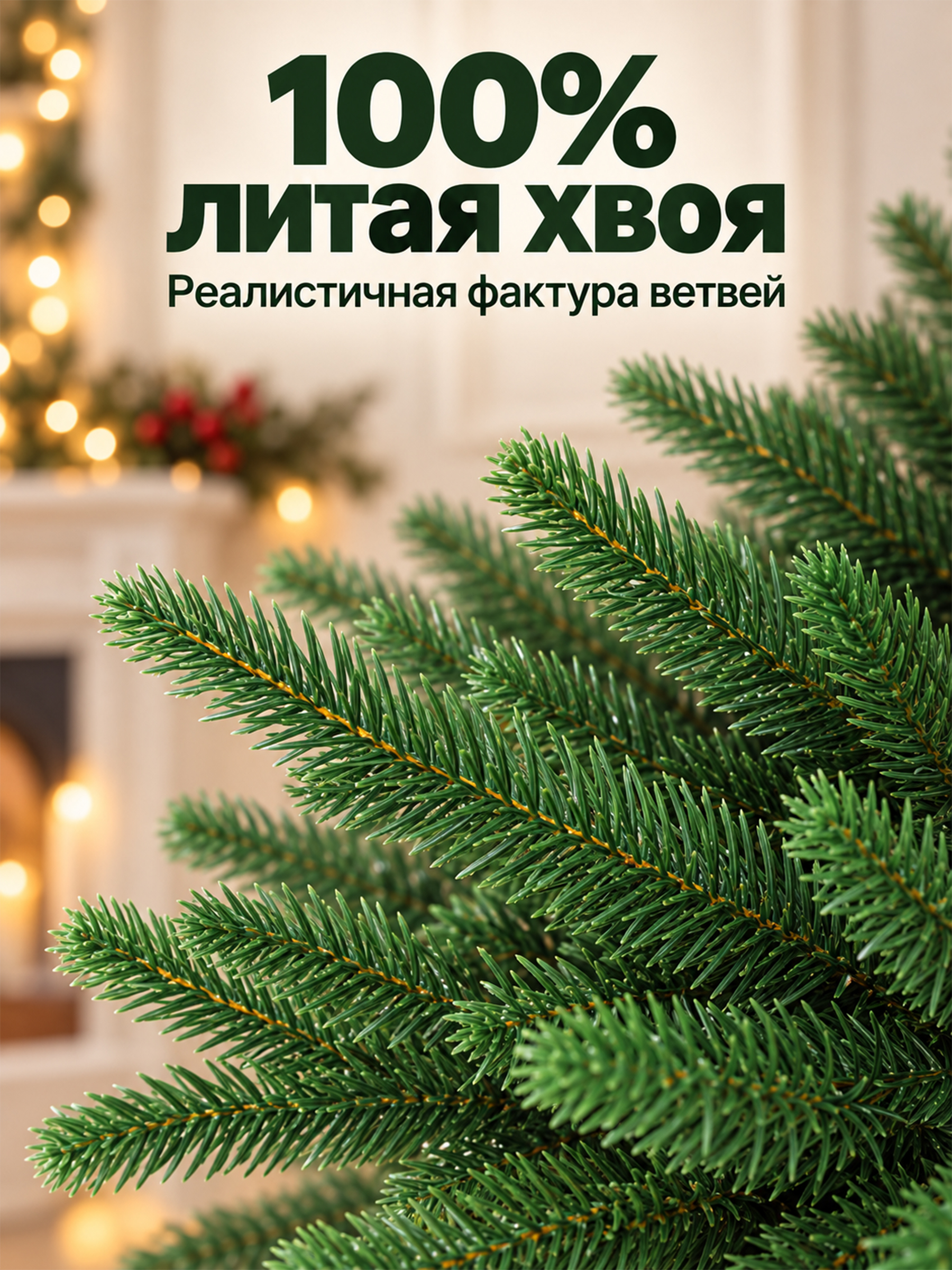Елка искусственная BINOSHE Настольная Sapin Royal 90 см - фото 2