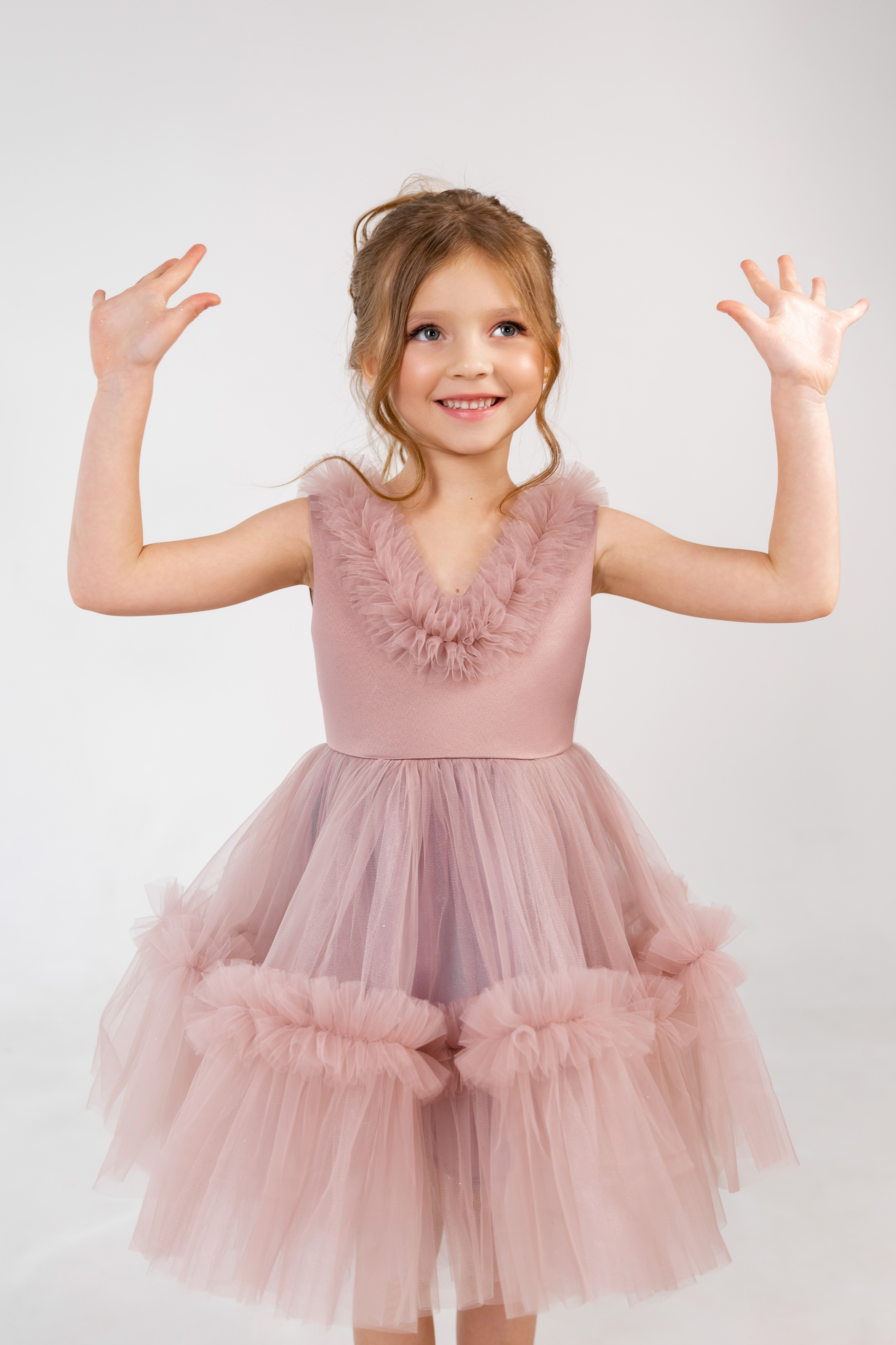 Платье ELLIE by Rina Kutz ПЛ-0925/пудровый - фото 10