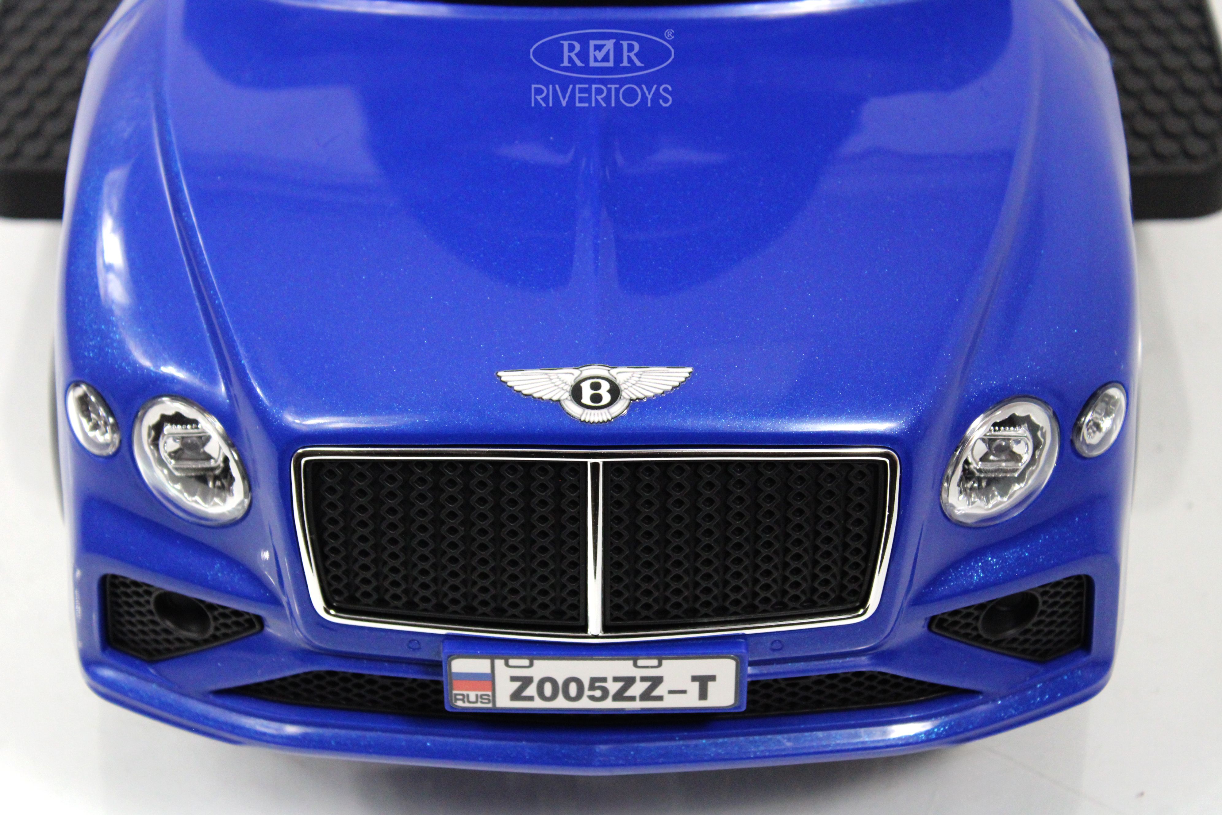 Каталка RIVERTOYS Z005ZZ-T-BLUE синий - фото 13