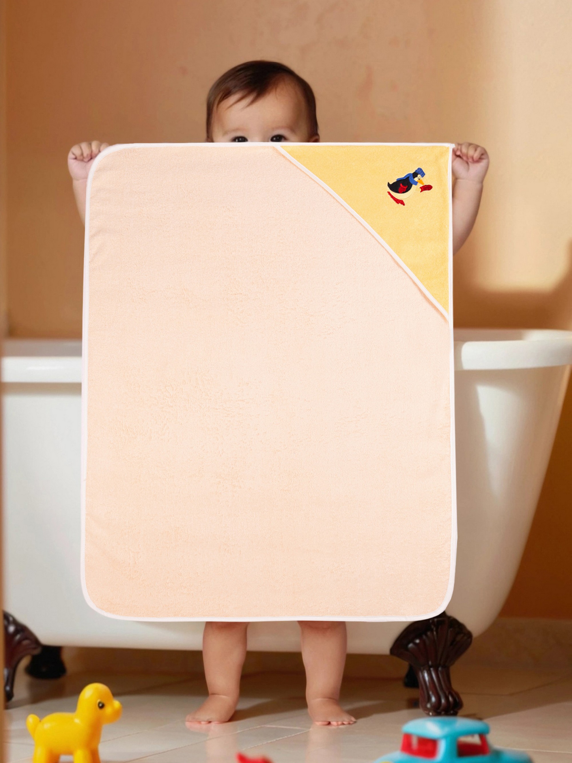 Полотенце уголок Wellness Малыш-23/35_П 80 x 100 см 1 шт. - фото 2