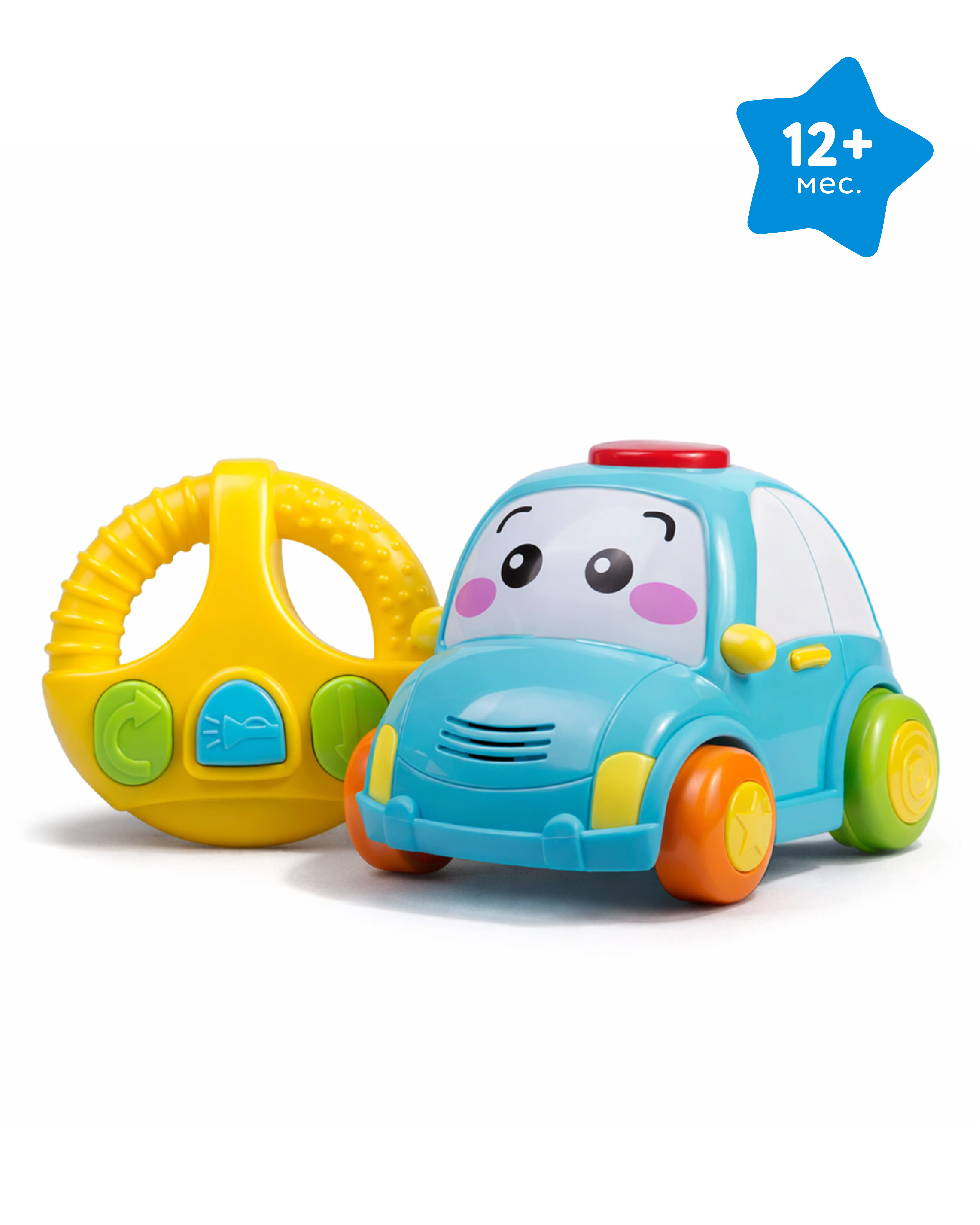 Автомобиль BabyGo Мультяшки на колёсах - фото 1