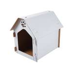 Когтеточка для кошек Barbaks Домик-будка картон 40*39*30.5см