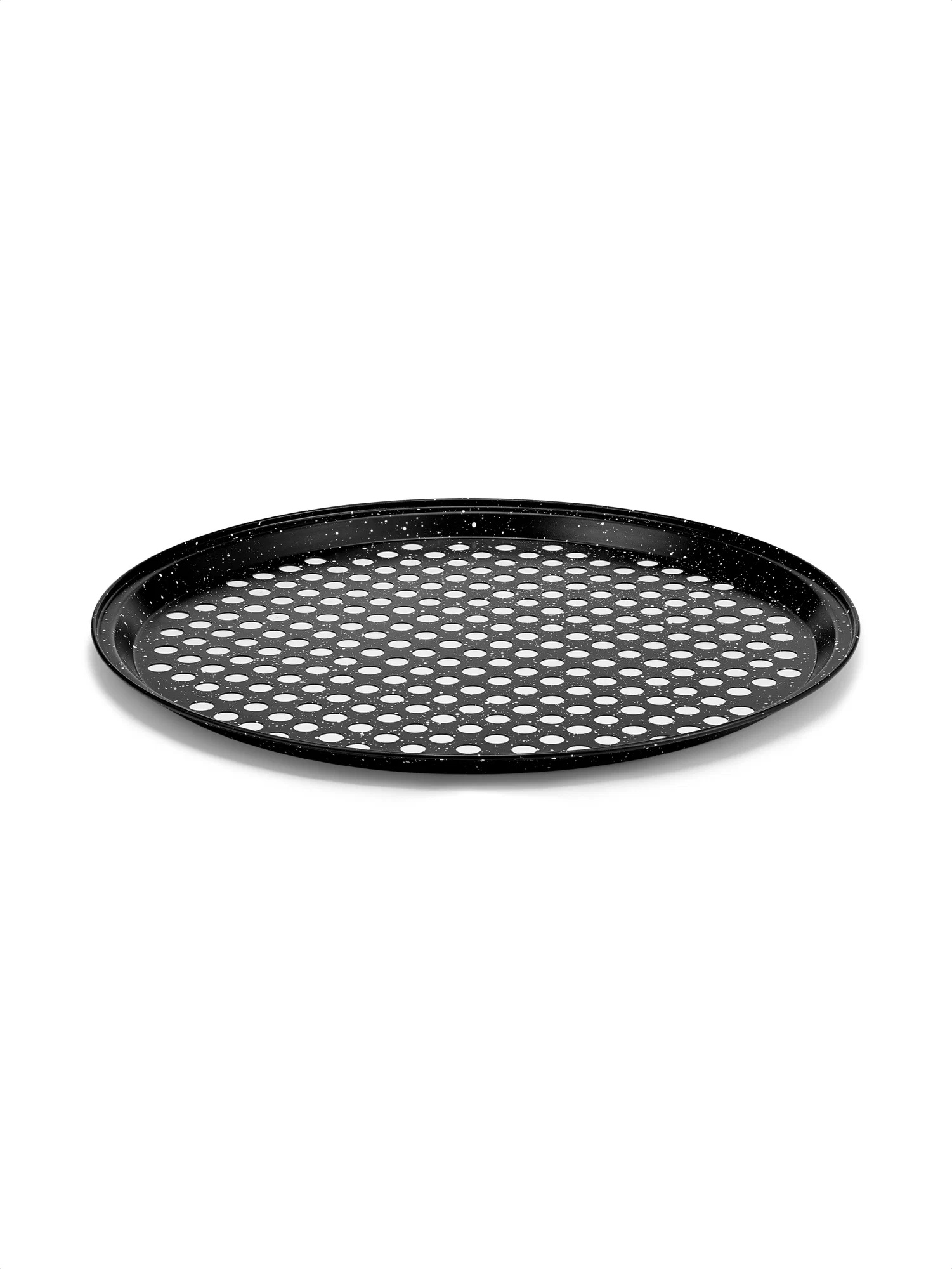 Форма для выпечки пиццы Pragma Rangl с перфорированным дном 32.5x1.6 см чёрная - фото 12