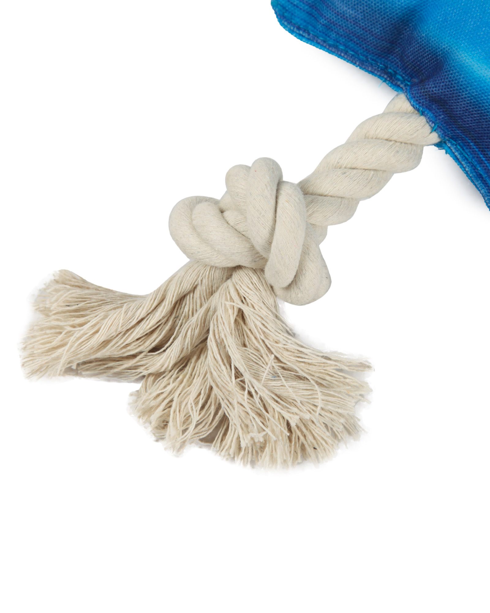 Игрушка для собак Barbaks Снек на канатике мягкий с пищалкой 32см - фото 3