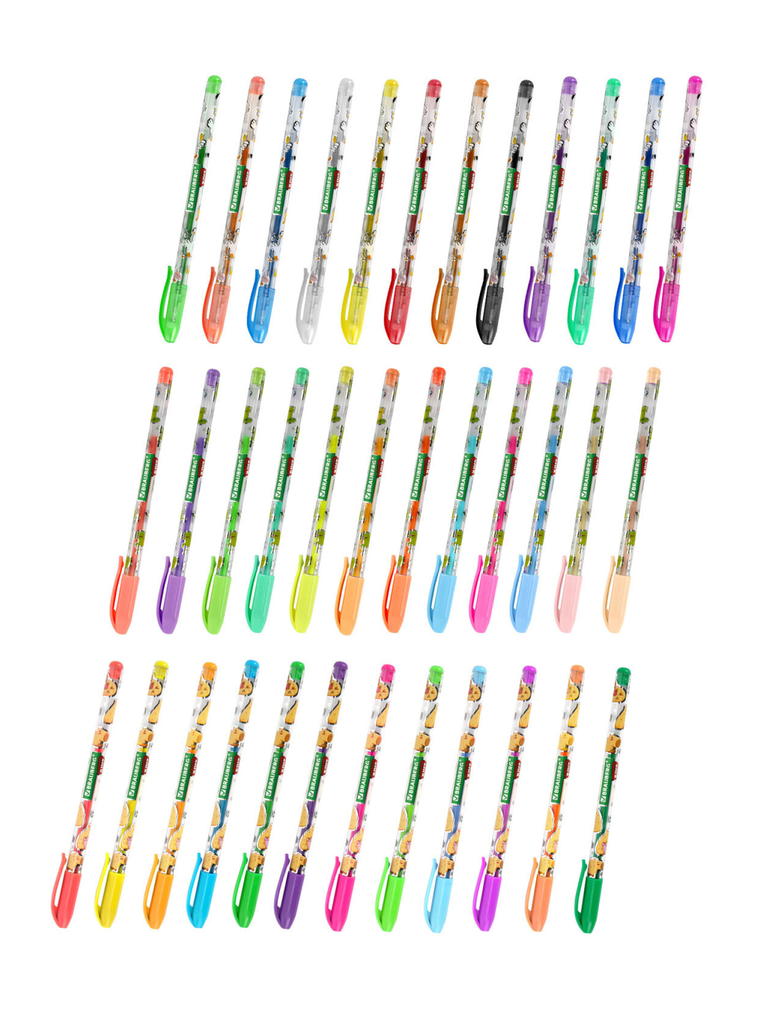 Ручка гелевая Brauberg 36 шт. - фото 10