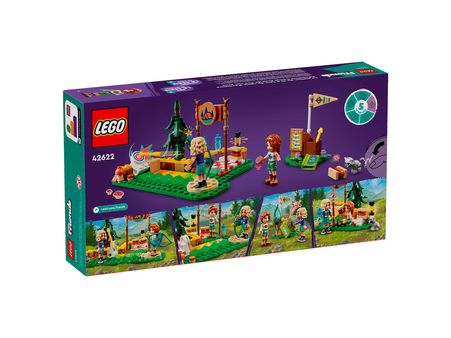 Конструктор LEGO Friends Стрельба из лука 157 дет. - фото 7