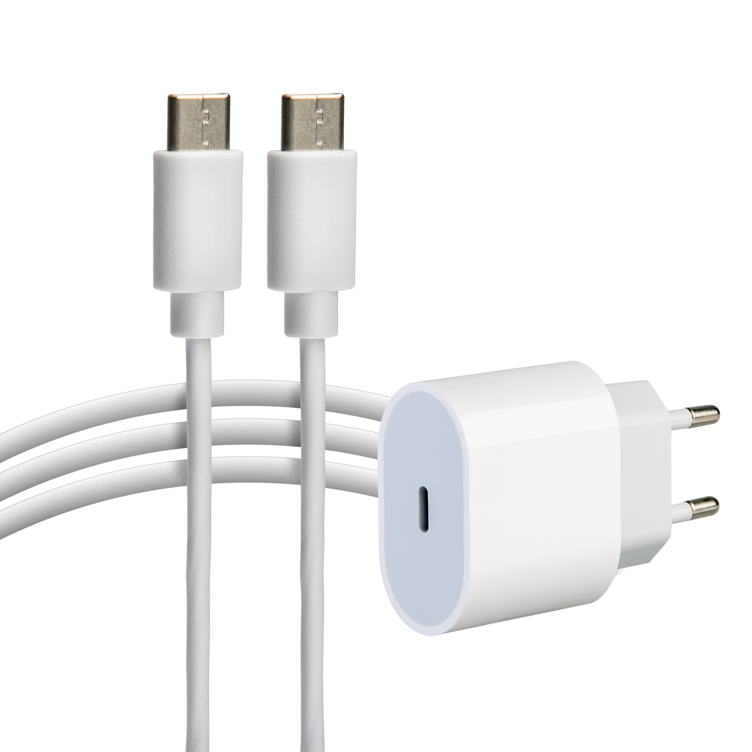 Зарядное устройство REXANT USB-C 20Вт в комплекте с кабелем - фото 9