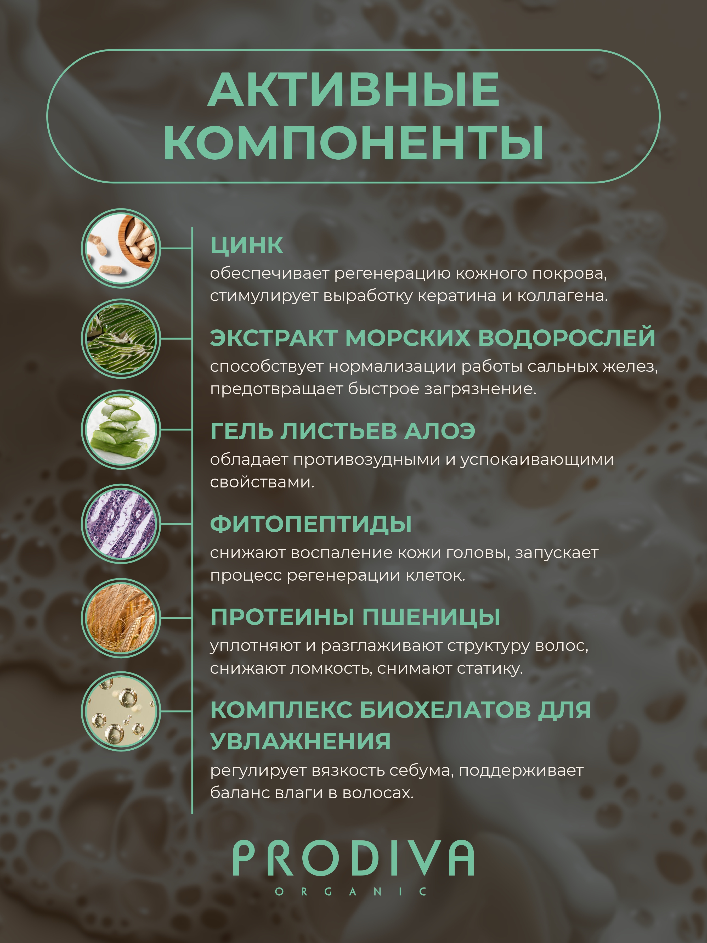 Шампунь PRODIVA для жирной кожи головы 250 мл - фото 4